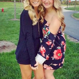 Off The Shoulder Floral Dress